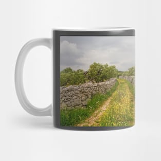 Landscape Near Loziscz, Brac Island, Croatia Mug